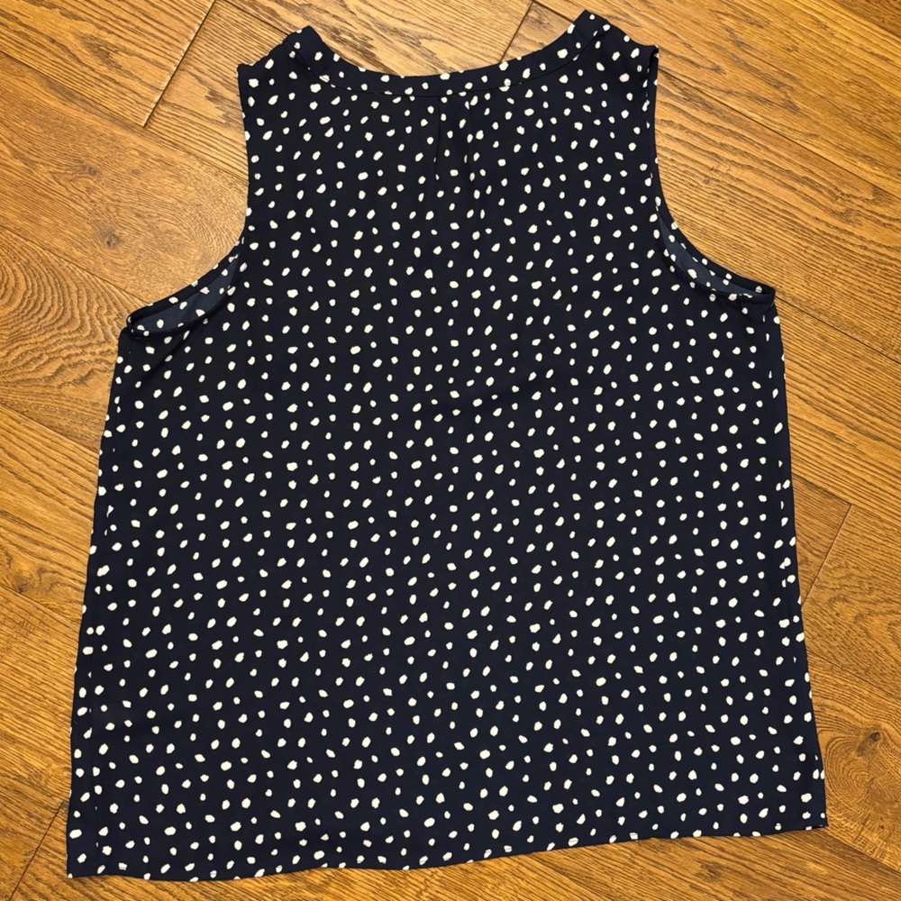 Mix by 41 Hawthorn Mclean Split Neck Sleeveless Blouse - Picture 8 of 10